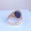 Thumbnail: 10k Gold Onyx Ring