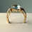 Thumbnail: 10k Gold Aquamarine Ring