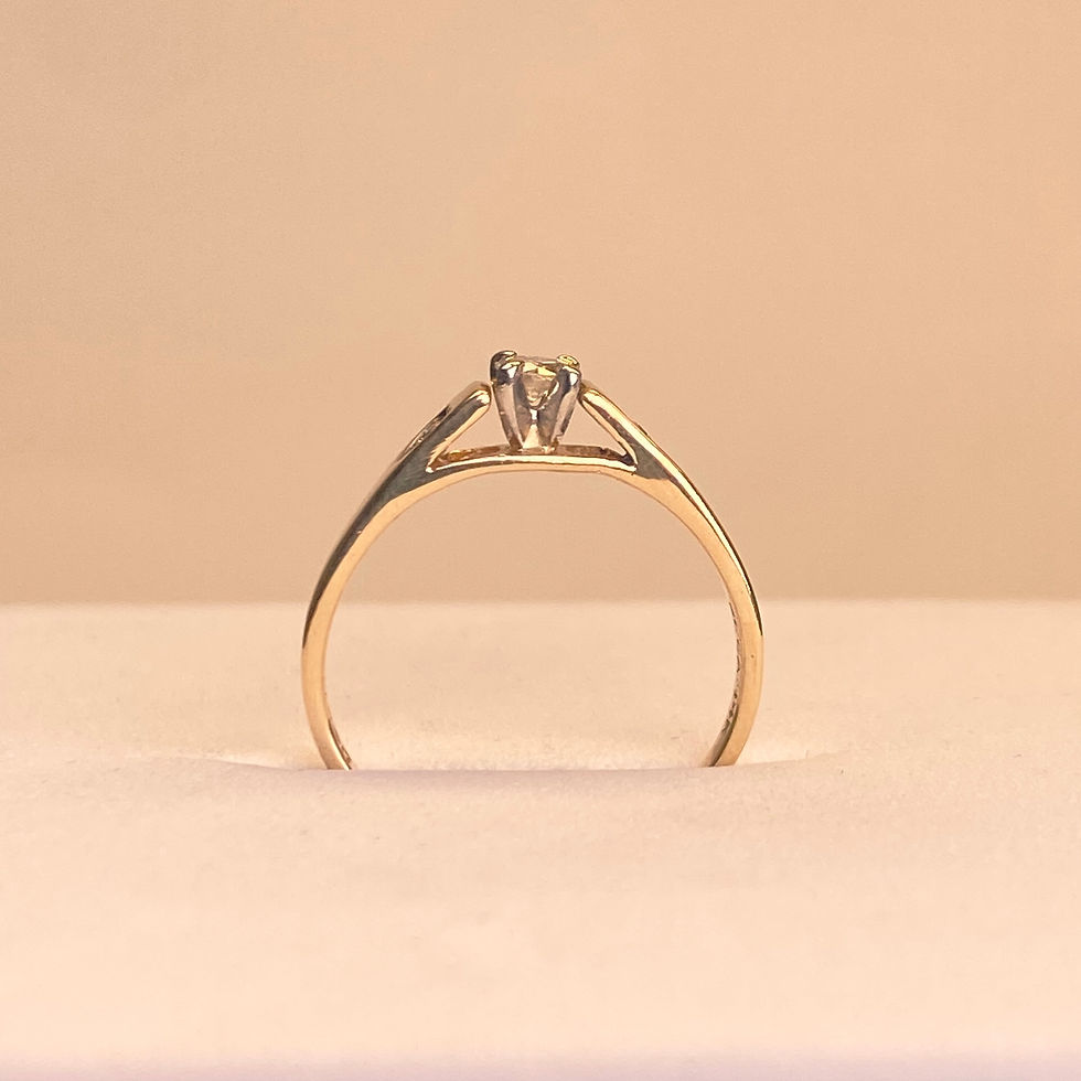 10k Diamond Ring