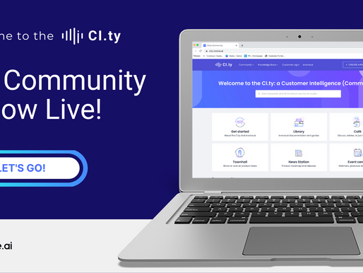 The Customer Intelligence Community is Here