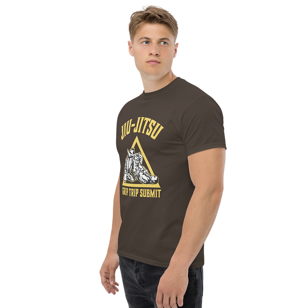 Thumbnail: AB GRIP TRIP SUBMIT JIUJITSU Men's classic tee