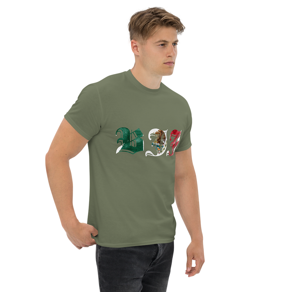 Thumbnail: BJJ MEXICO FLAG Men's classic tee
