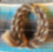 Gray, Brown, White Horsehair Mecate - #388