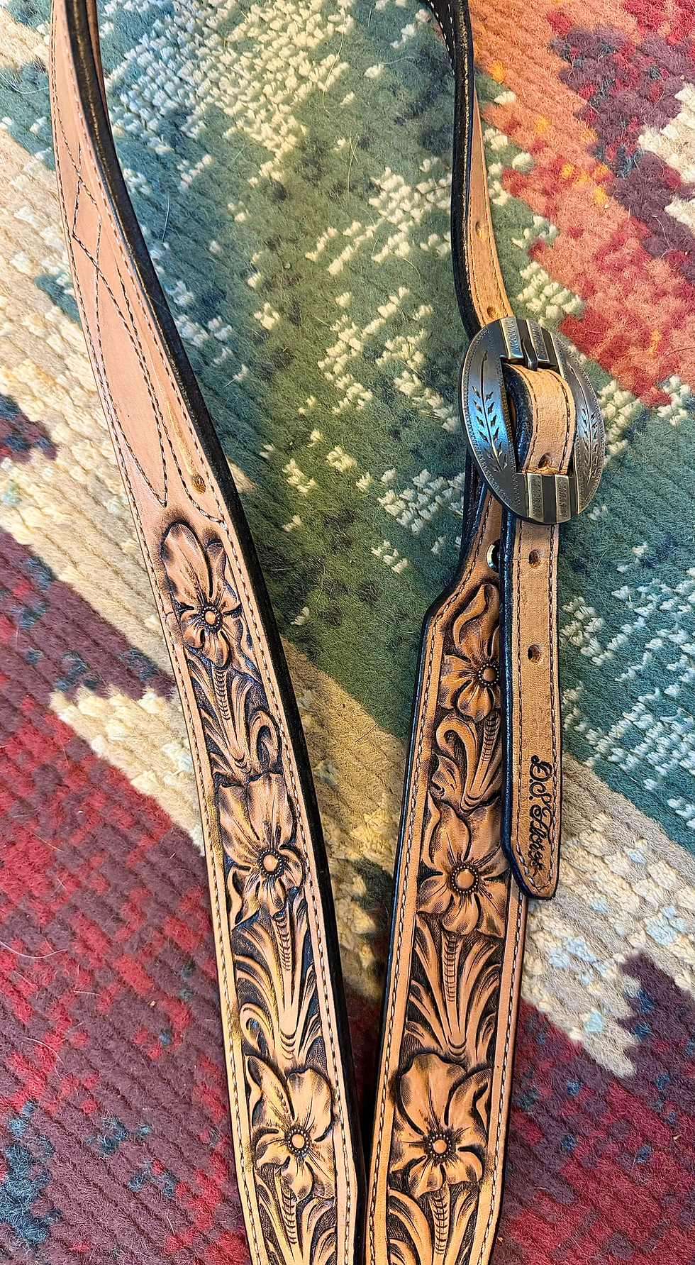 Thumbnail: D.S. Flores Leather Headstall