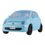 Thumbnail: Gashapon Capsule toy fiat 500 Exceed model Australia Gachapon Bandai car blue