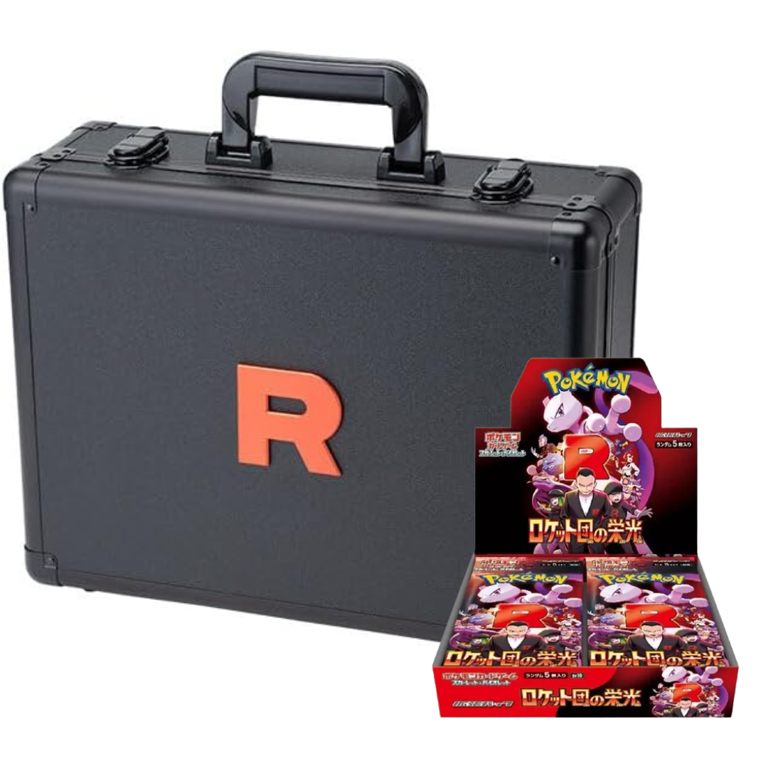 Pokemon Trading Card Game TCG Scarlet Violet Glory of team rocket sv10 Booster Pokemon Center Attache case Australia Japanese