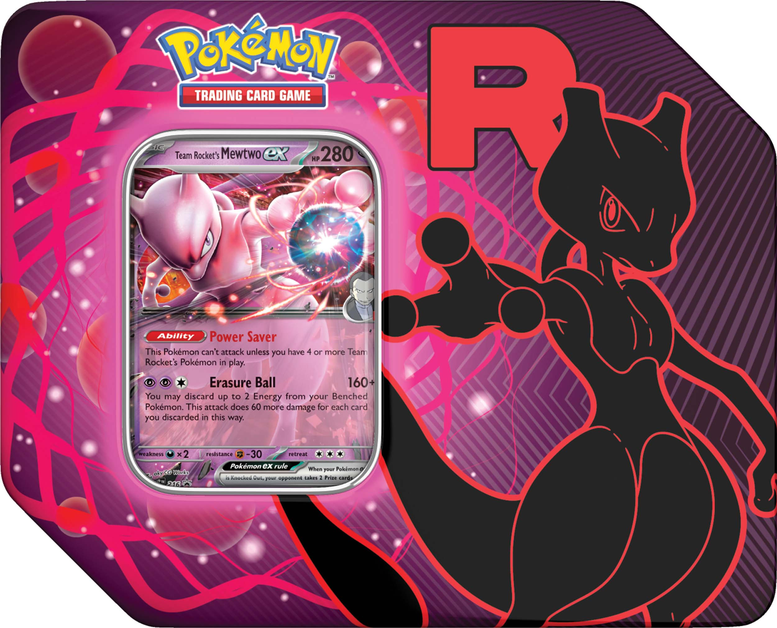 Pokemon Trading Card Game TCG Scarlet & Violet Destined Rivals Australia Journey Together Team Rocket tin Mewtwo