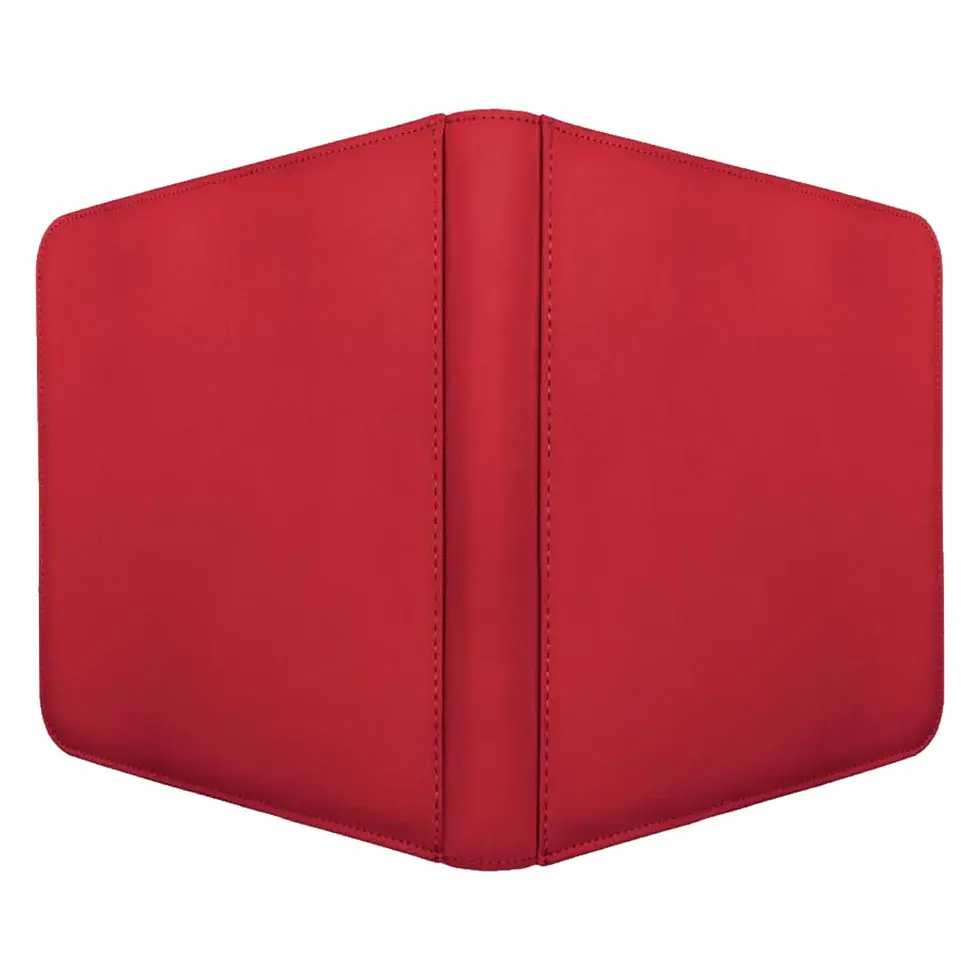 Thumbnail: ULTRA PRO VIVID 12 POCKET ZIPPERED PRO BINDER RED Card Collection Australia TCG Trading