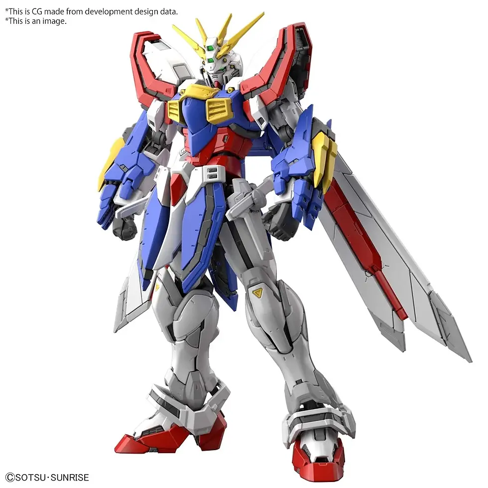 Thumbnail: Bandai Real Grade RG 1/144 God Gundam G Fighter Mobile Suit Gunpla Model Kit Robot Australia