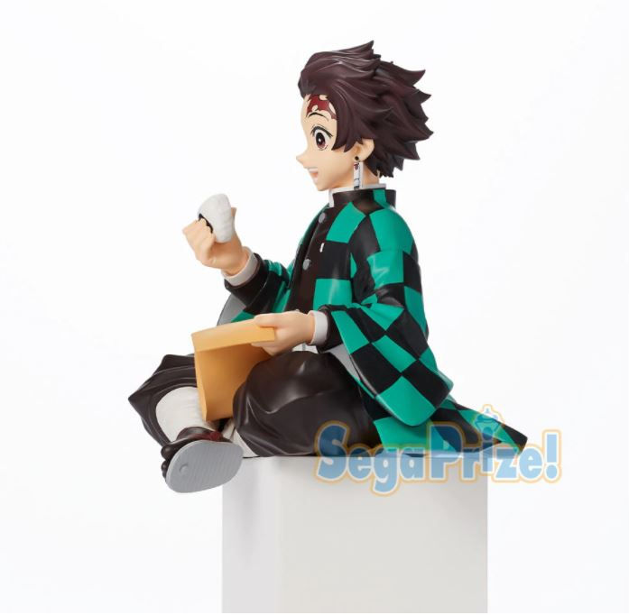 Thumbnail: Sega Premium Chokonose Anime Manga Figure Demon Slayer Kimetsu no Yaiba Tanjiro Kamado Australia collectable seated onigiri 3
