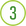 Number 3 icon