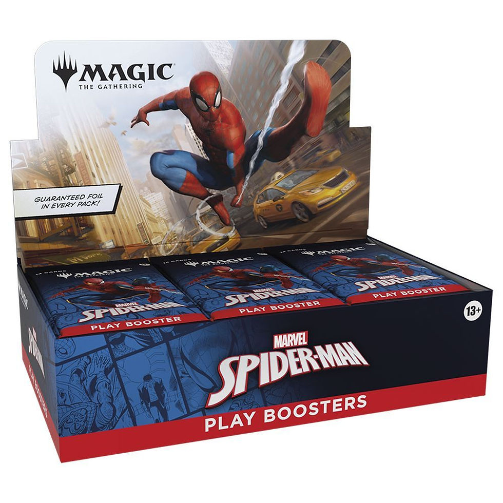 Magic the Gathering Marvel Spiderman play display Booster English Pack sealed box australia TCG
