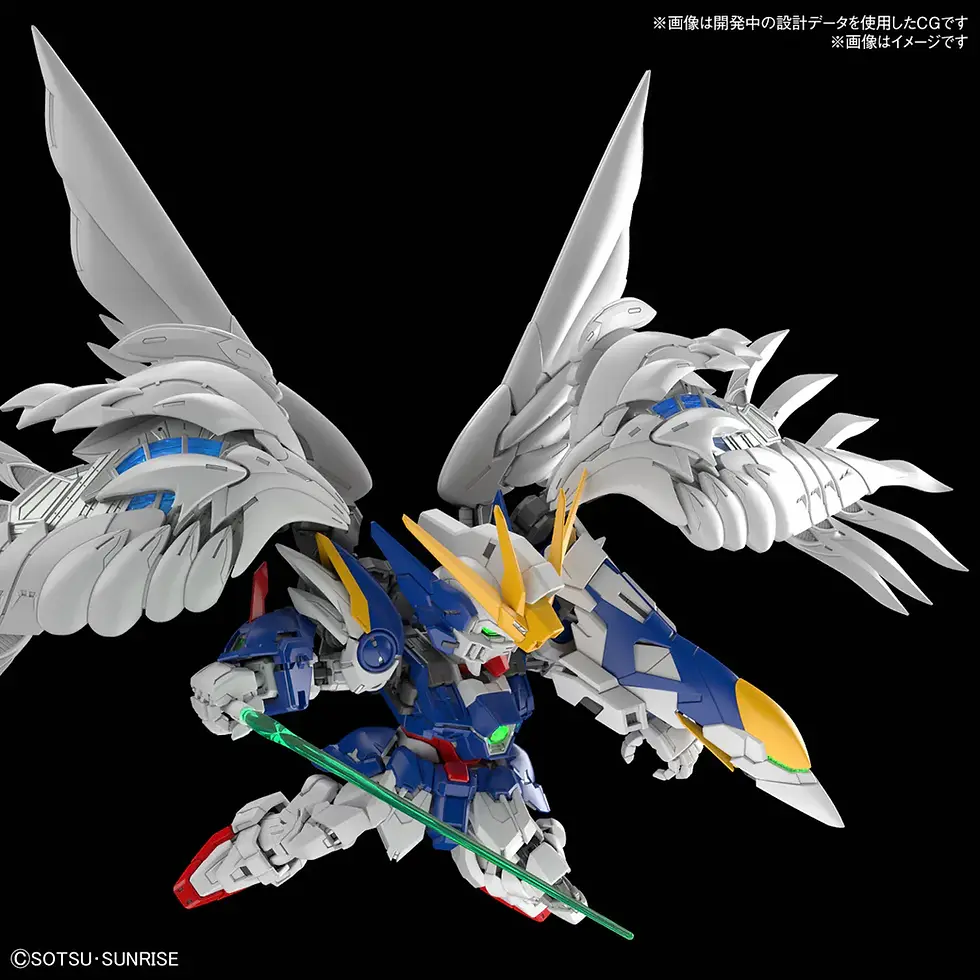 Thumbnail: Bandai Master Grade SD MGSD XXXG-00W0 WING GUNDAM ZERO EW Mobile Suit Gunpla Model Kit Robot Australia Endless Waltz Angel