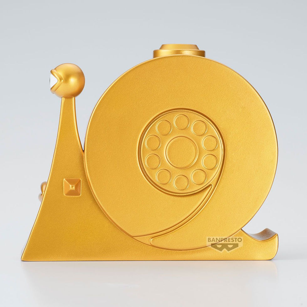 Thumbnail: Banpresto Anime Figures Australia One Piece Sofvimates Golden Den Den Mushi Buster Call Enies Lobby collection