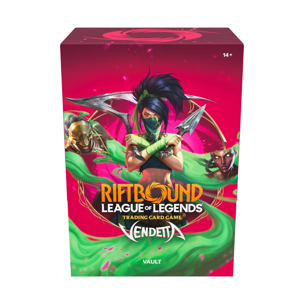 Riftbound League of legends TCG Vendetta vault deck box booster English Pack sealed box australia LOL