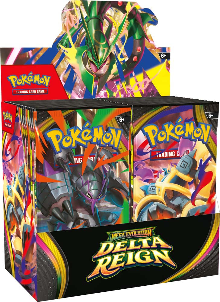 Pokemon Trading Card Game TCG Mega Evolution Delta Reign ME6 Booster Pack Sealed Box Australia Rayquaza