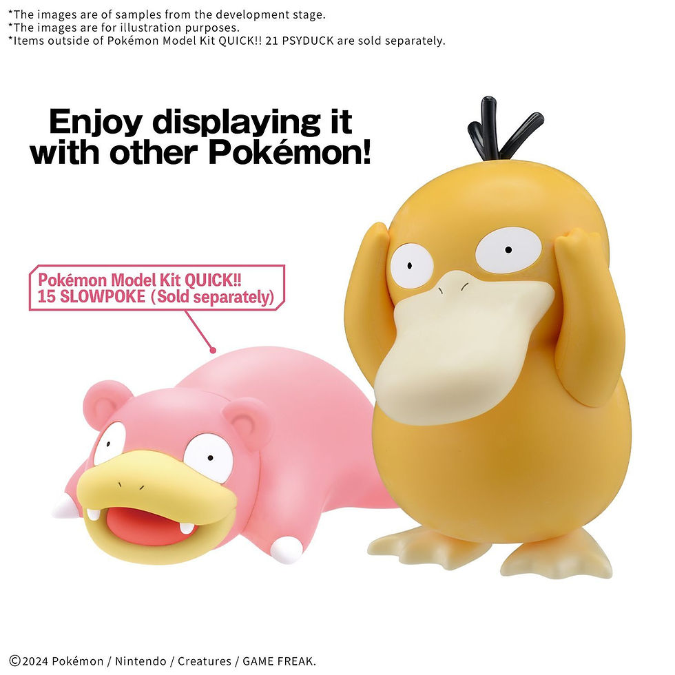 Thumbnail: Bandai Model Kit Quick 21 Pokemon Psyduck Plastic Australia Box Plamo