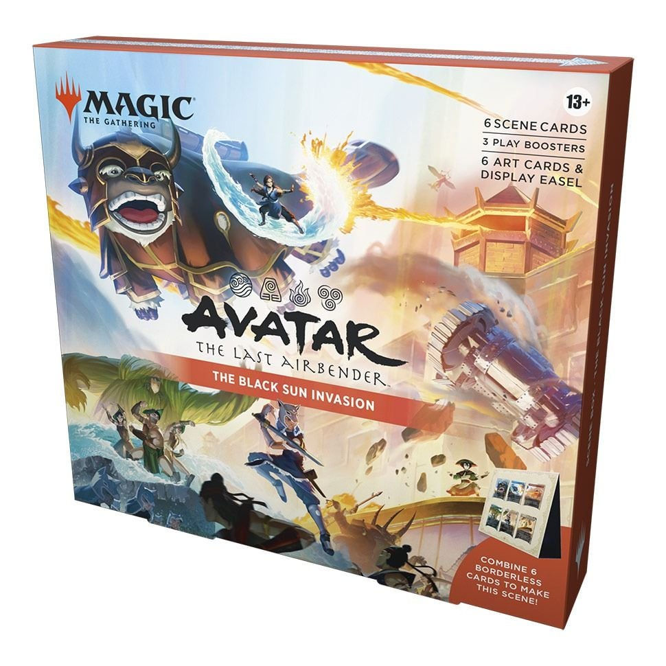 Magic the Gathering Avatar the last airbender scene box The Black Sun Invasion English Pack australia TCG