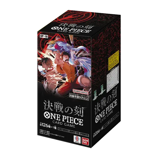 One Piece Card Game OP-16 OP16 The time of battle Paramount War Booster Box Japanese Pack sealed australia TCG Ace Luffy
