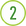 Number 2 icon