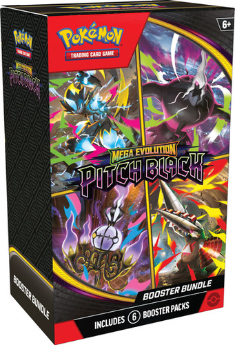 POKEMON TCG - MEGA EVOLUTION - PITCH BLACK - BOOSTER BUNDLE | Yot Corp