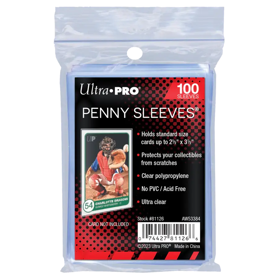 ULTRA PRO Penny sleeves Standard deck protector 2-1/2" X 3-1/2" Soft Card Collection Australia TCG Trading