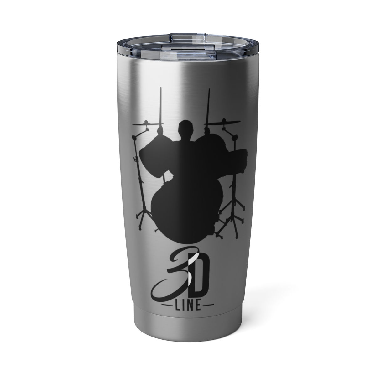 3rd's Drum Line Vagabond 20oz Tumbler (Black logo)