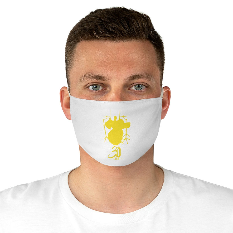 Thumbnail: 3rd's Drum Line Face Mask (Yellow/Gold)