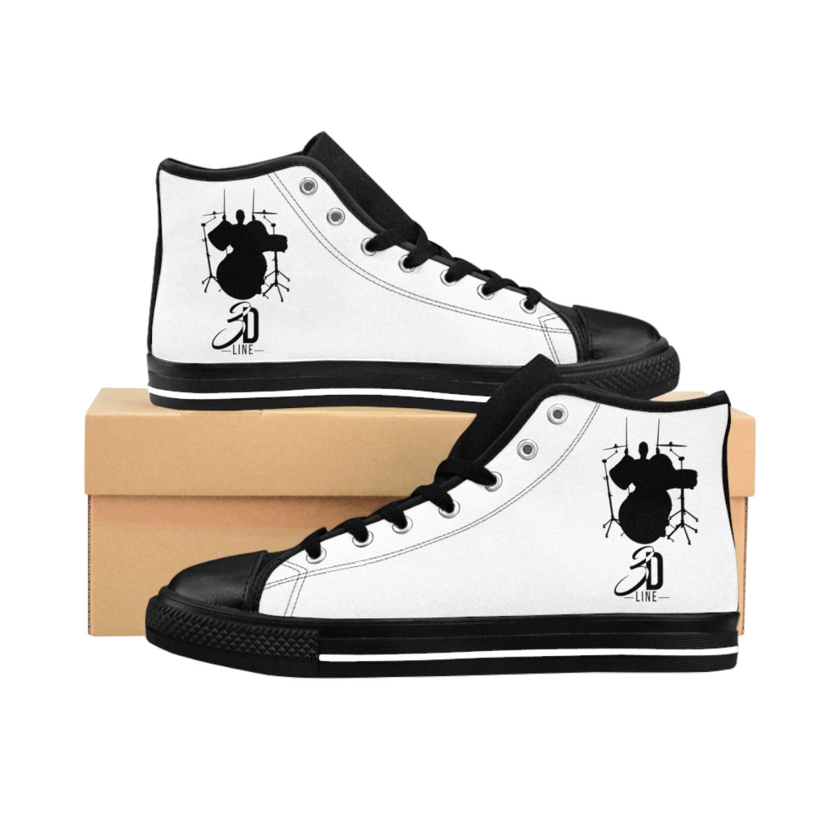 3rd's Drum Line Women High-top Sneakers