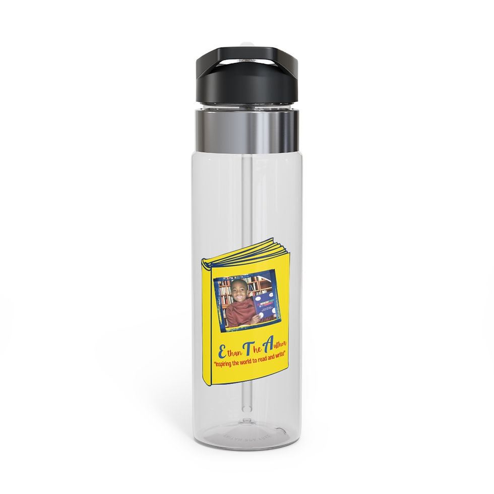 Thumbnail: Ethan The Author Sport Bottle, 20oz
