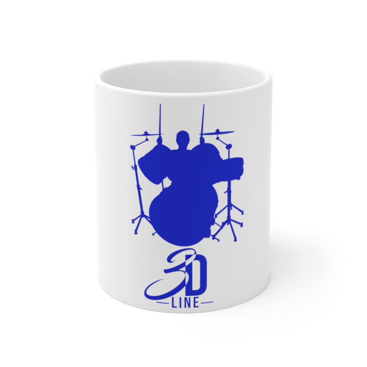 3rd's Drum Line Mug (Royal Blue)