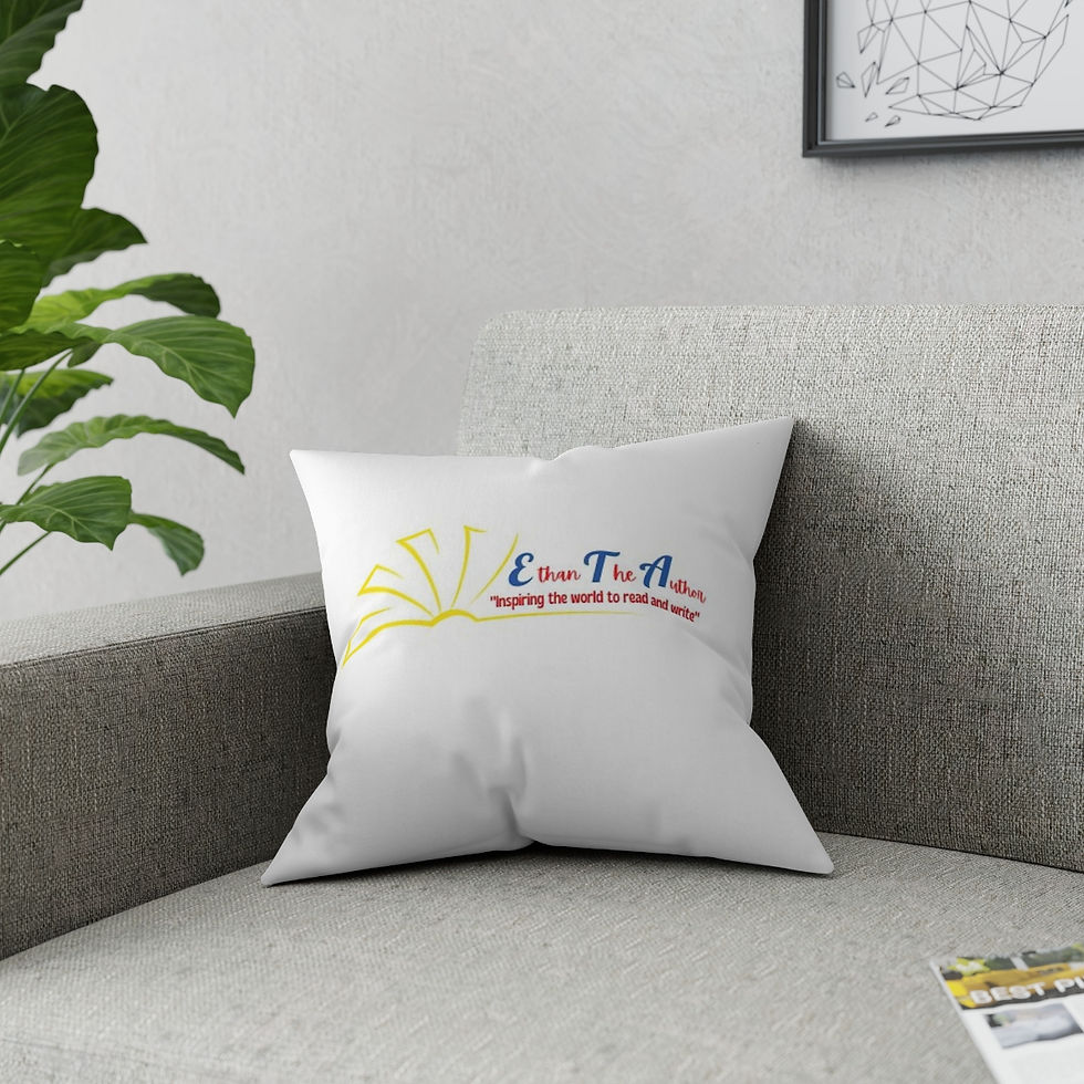 Thumbnail: Ethan The Author's Broadcloth Pillow