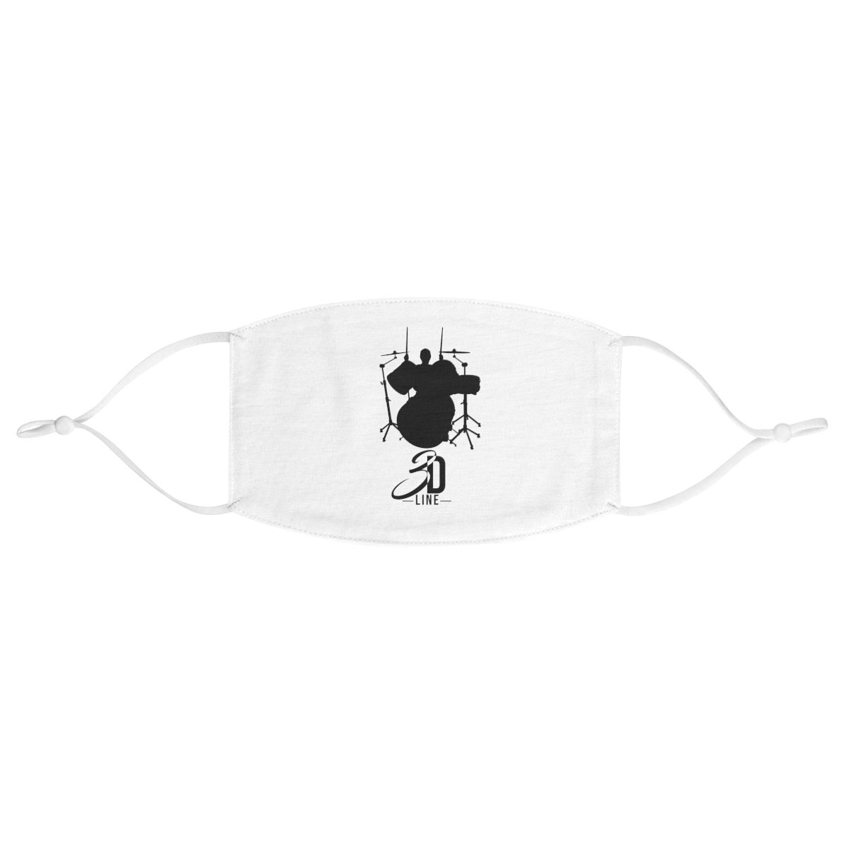 3rd's Drum Line Face Mask (Black)