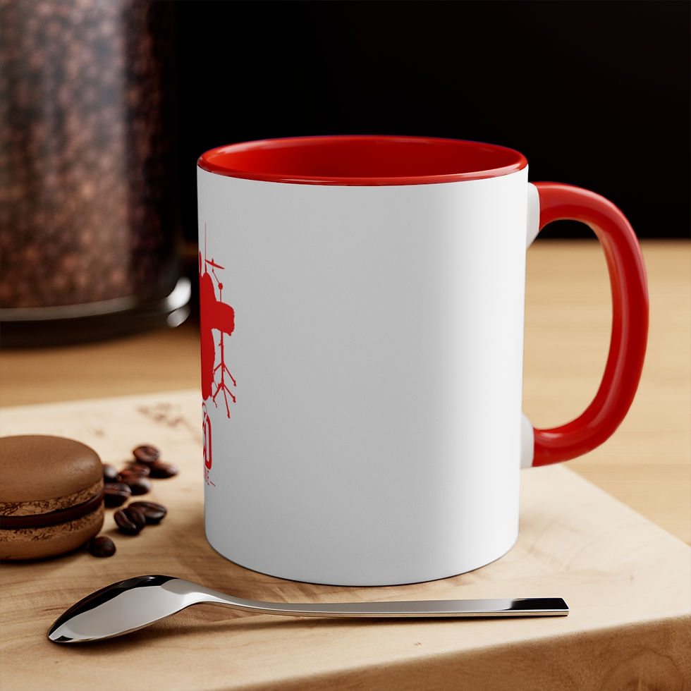 Thumbnail: 3rd's Drum Line Logo Mug (Red)