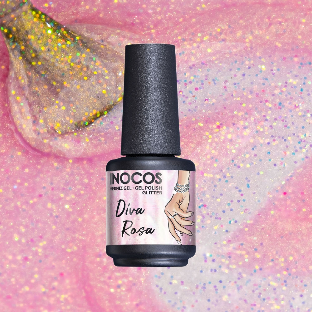 DIVA ROSA- VERNIS SEMI-PERMANENT - INOCOS 15ML