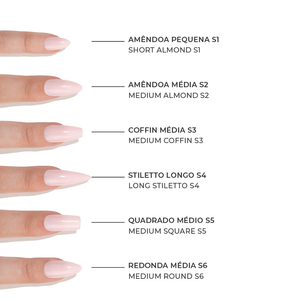 Miniature : SOFT S3 GEL TIPS "Coffin Moyen"INOCOS