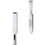Miniature : SPATULE MULTIFONCTIONNELLE NC13 INOCOS EMBOUT PLAT ET COURBÉ