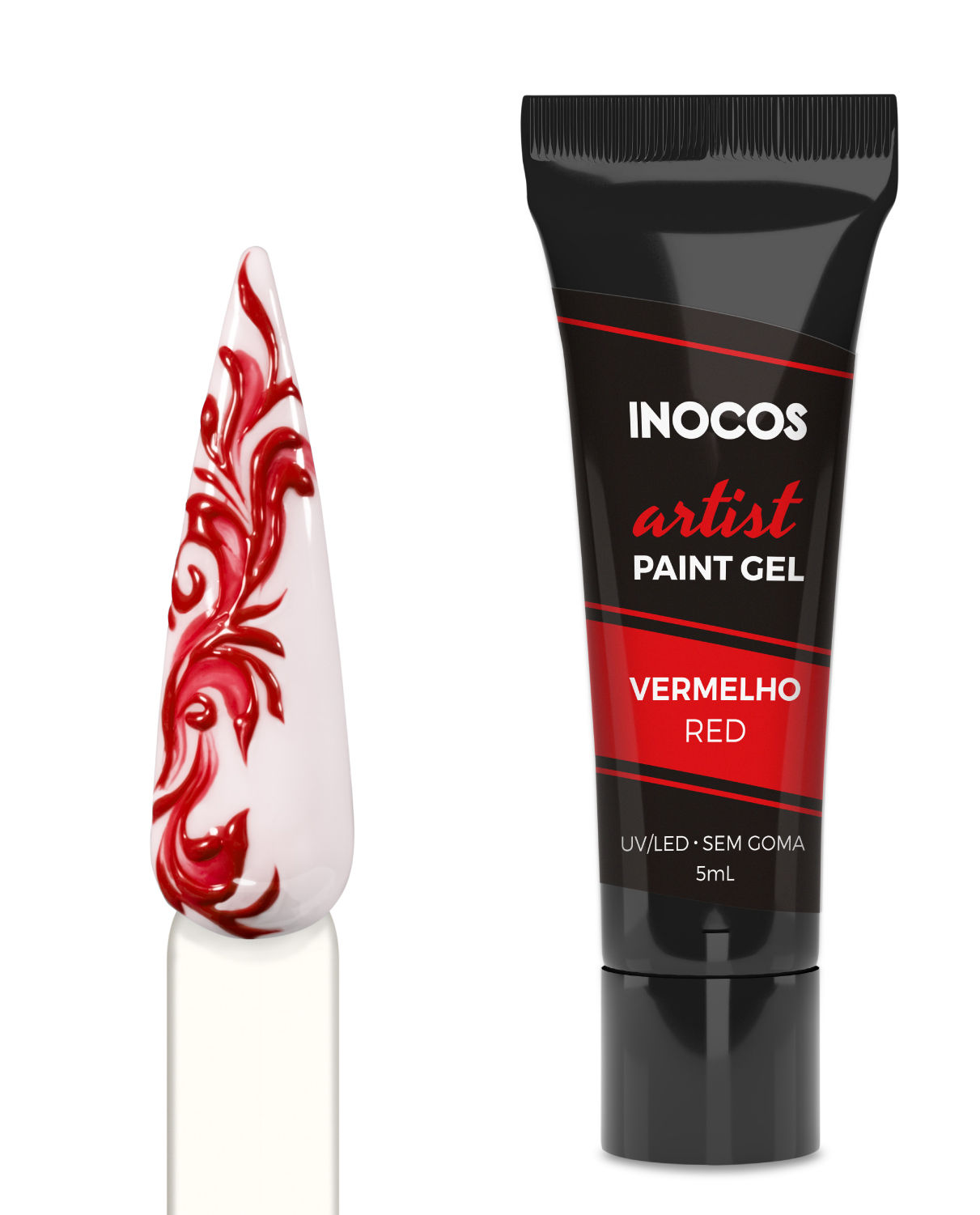 PAINT GEL ARTIST ROUGE 5ML