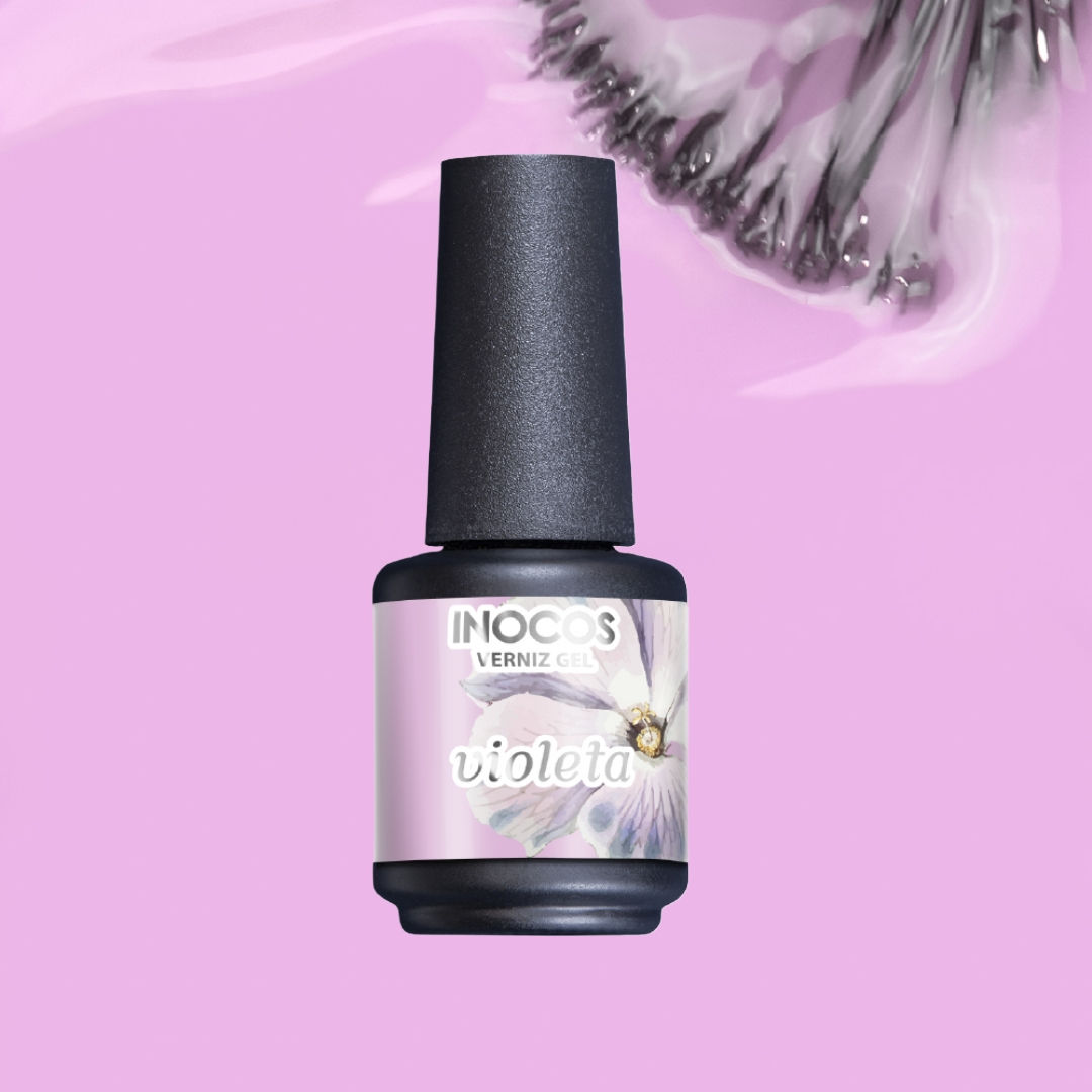 FLORA VIOLETA- VERNIS SEMI-PERMANENT - INOCOS 15ML