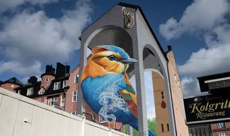 Konstresa till Trollhättans och Vänersborgs konsthallar samt skulpturparken i anslutning till Restad Gård