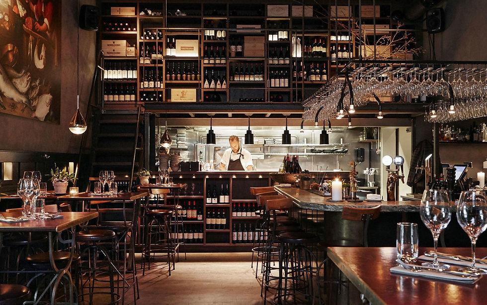 Lätt supé på Mr P efter KMVs Årsmöte