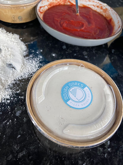 Authentic Ready Made Neapolitan Pizza Dough Ball