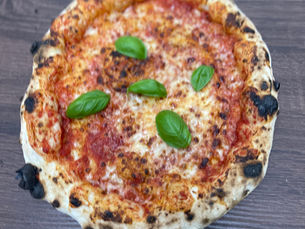 Dough Dorks Neapolitan Dough balls, hand stretched and cooked