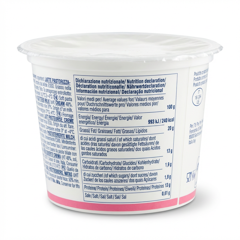 Italian burrata from Latteria Sorrentina – premium cheese for pizza and salads