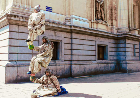 Street Performance Art - Brussels