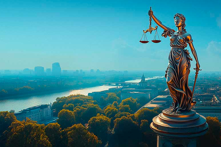 Legal Statue outside
