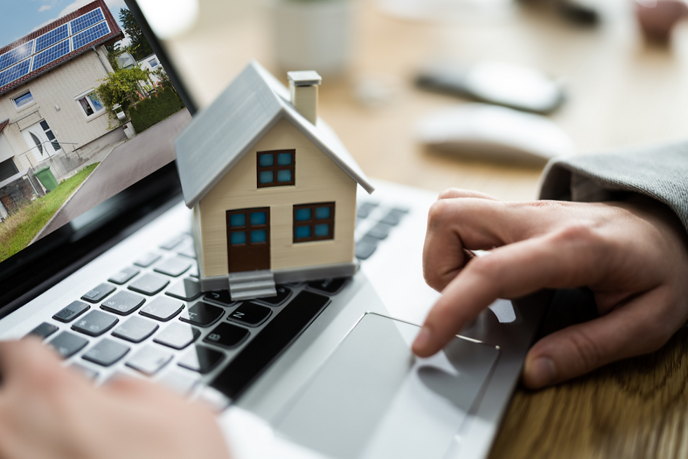 searching for property online