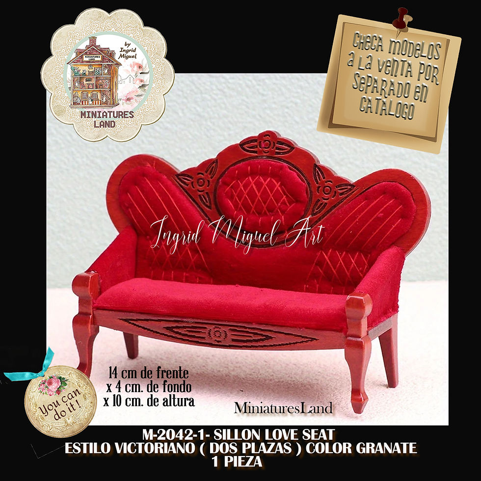 Miniatura: Librero de madera en café escala 1:24 / Casita Muñecas/Miniaturas /M-2420