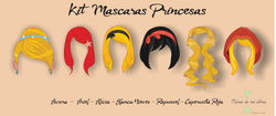 Mascaras princesas