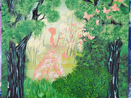 Acrylmalerei 2026 ©Monka